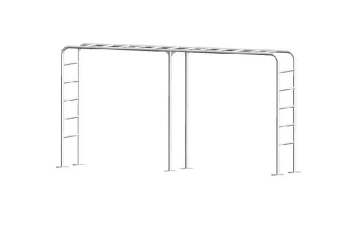 Horizontal-ladder